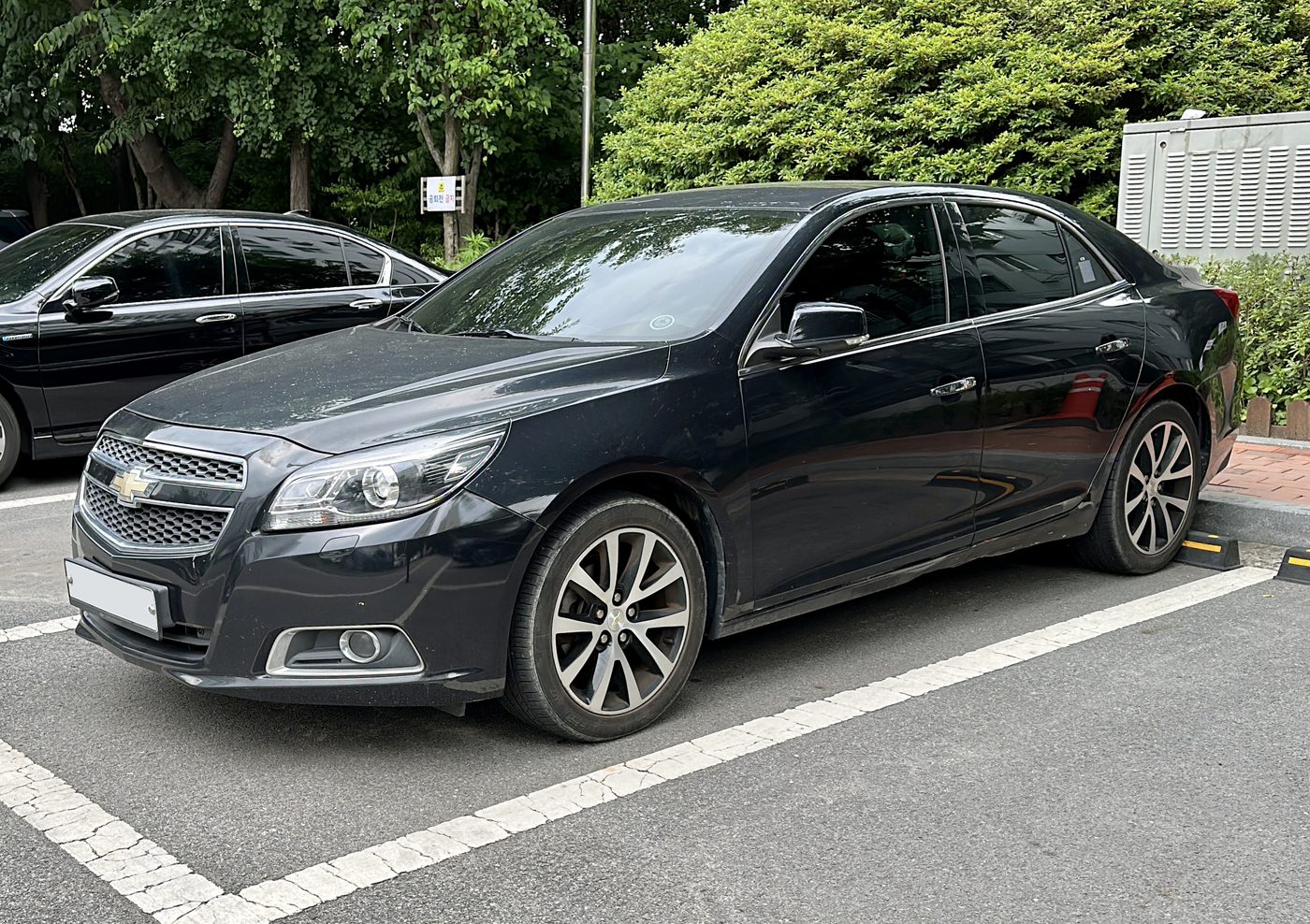 Black Chevy Malibu